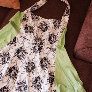 Halter swing dress